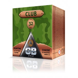 Cartucho GB CLUB 32 gr.
